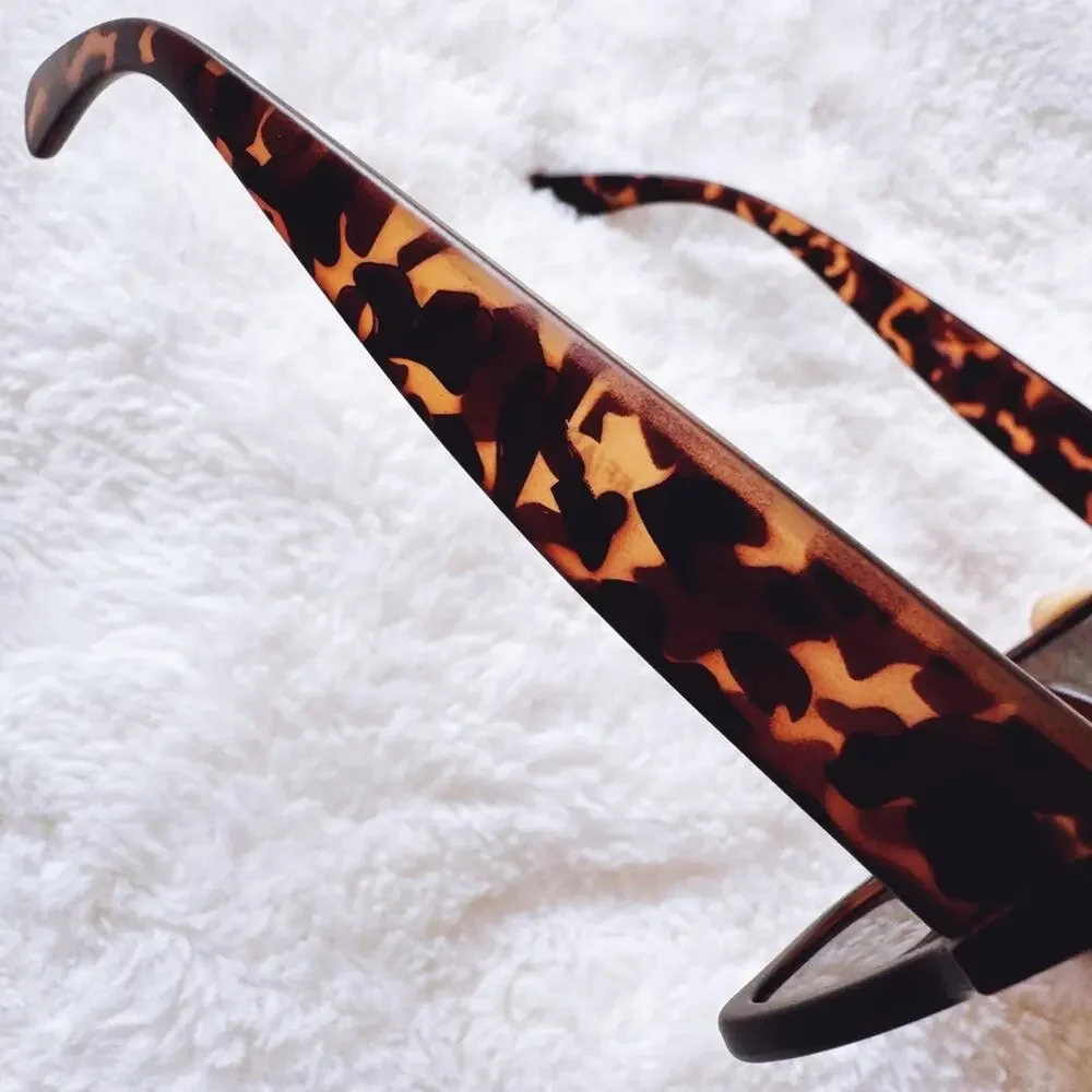 Jack Dark Tortoise Brown Square Sunglasses